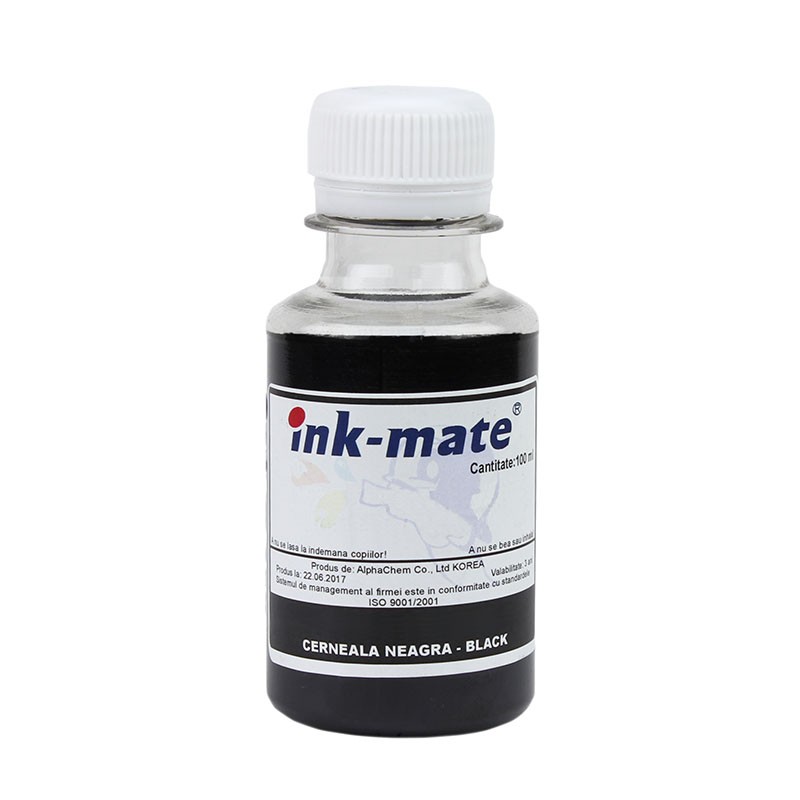 Cerneala refill Black (Negru) pigment pentru HP364 1000 ml - imagine 4